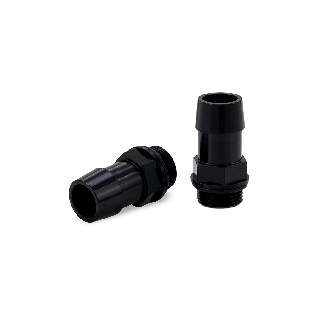 Mishimoto — Mishimoto 2pcs. M20x1.5 3/4in Aluminum Catch Can Fitting - Black
Aluminum Fitting - view 6